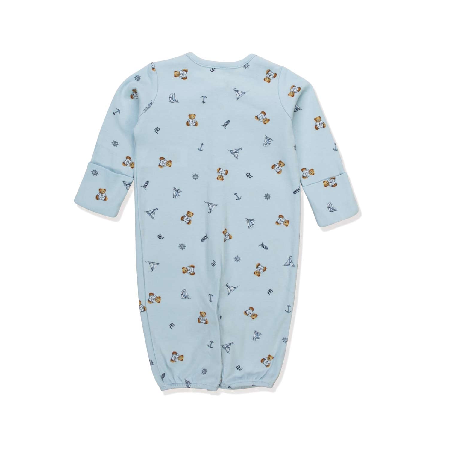 TUTINA CELESTE STAMPA NEONATO - annameglio.com abbigliamento moda