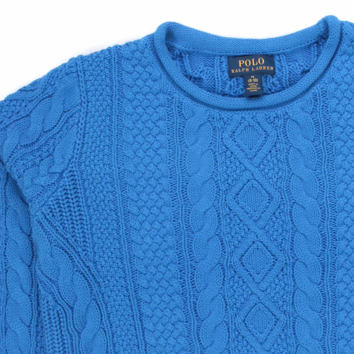 MAGLIONCINO BLU BAMBINA GIRL - annameglio.com abbigliamento moda