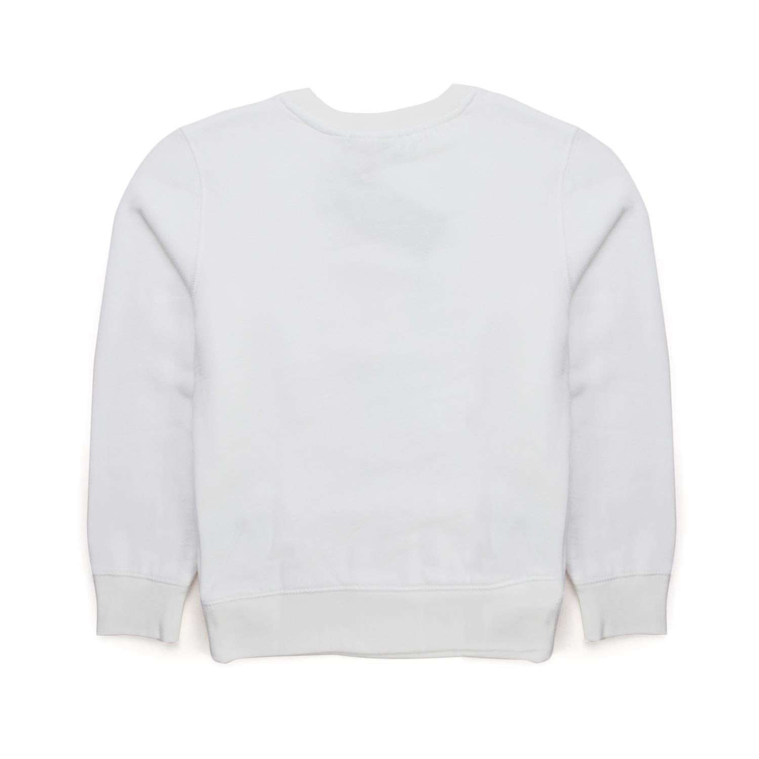 FELPA POLO BEAR BIANCA UNISEX - annameglio.com abbigliamento moda