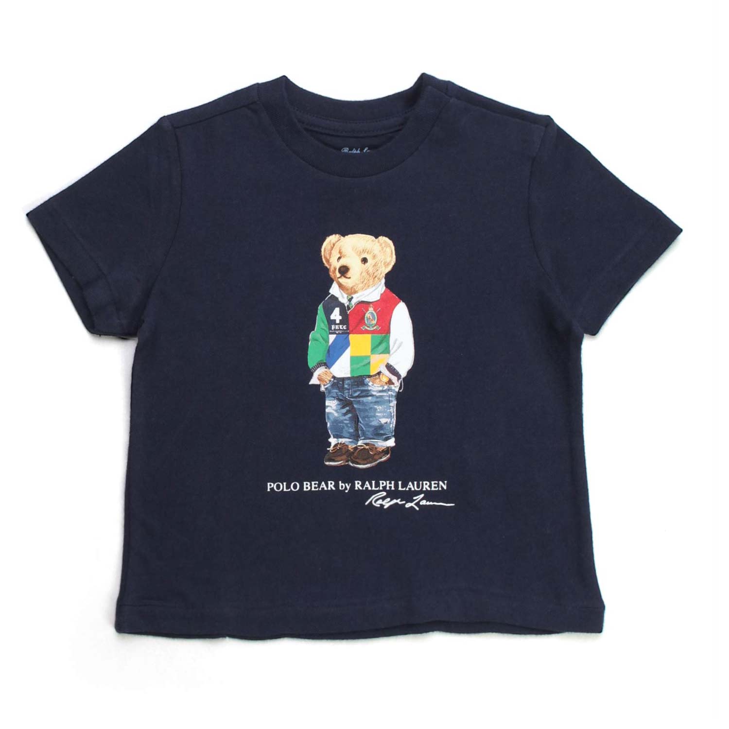 T-SHIRT BLU BIMBO POLO BEAR - annameglio.com abbigliamento moda