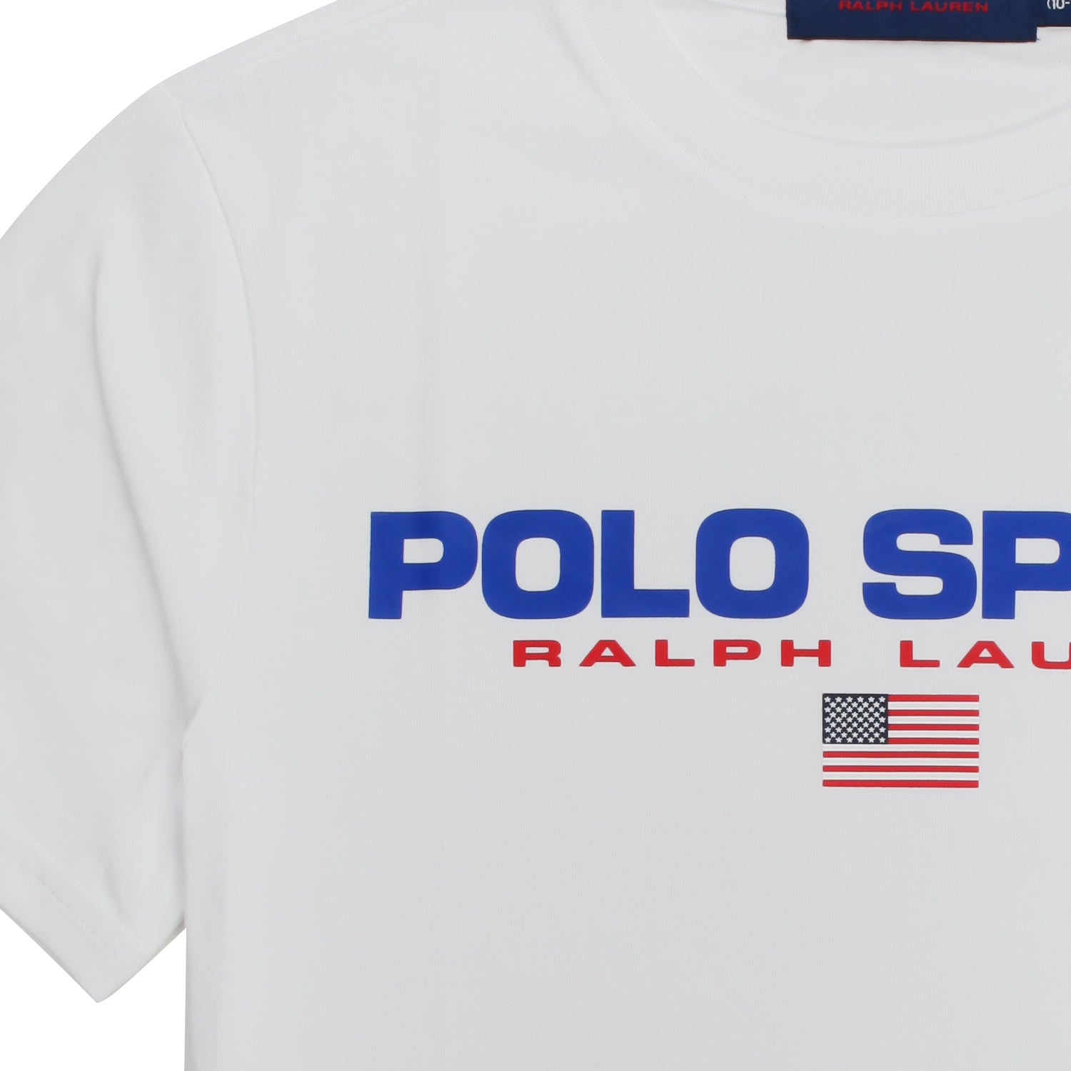 T-SHIRT RL BIANCA BAMBINO E TEENAGER - annameglio.com abbigliamento moda