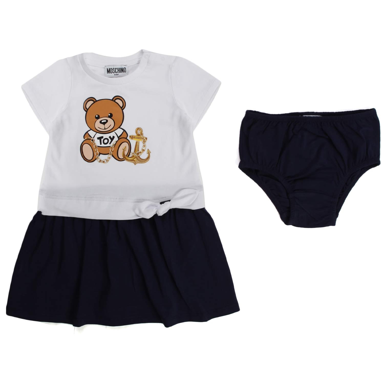 Abito baby stampa orsetto con culotte - annameglio.com abbigliamento moda