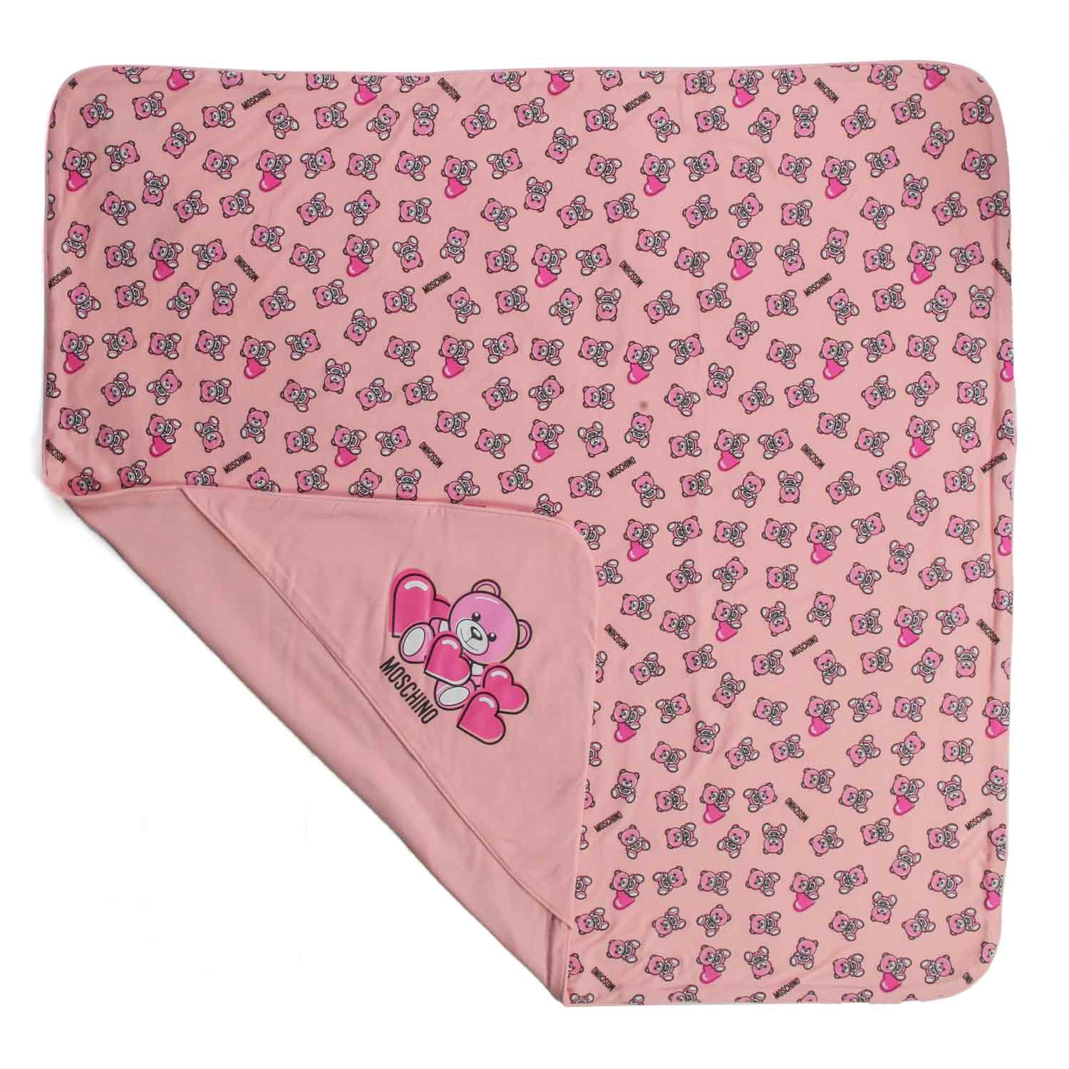 COPERTINA COTONE ROSA NEONATA - annameglio.com abbigliamento moda