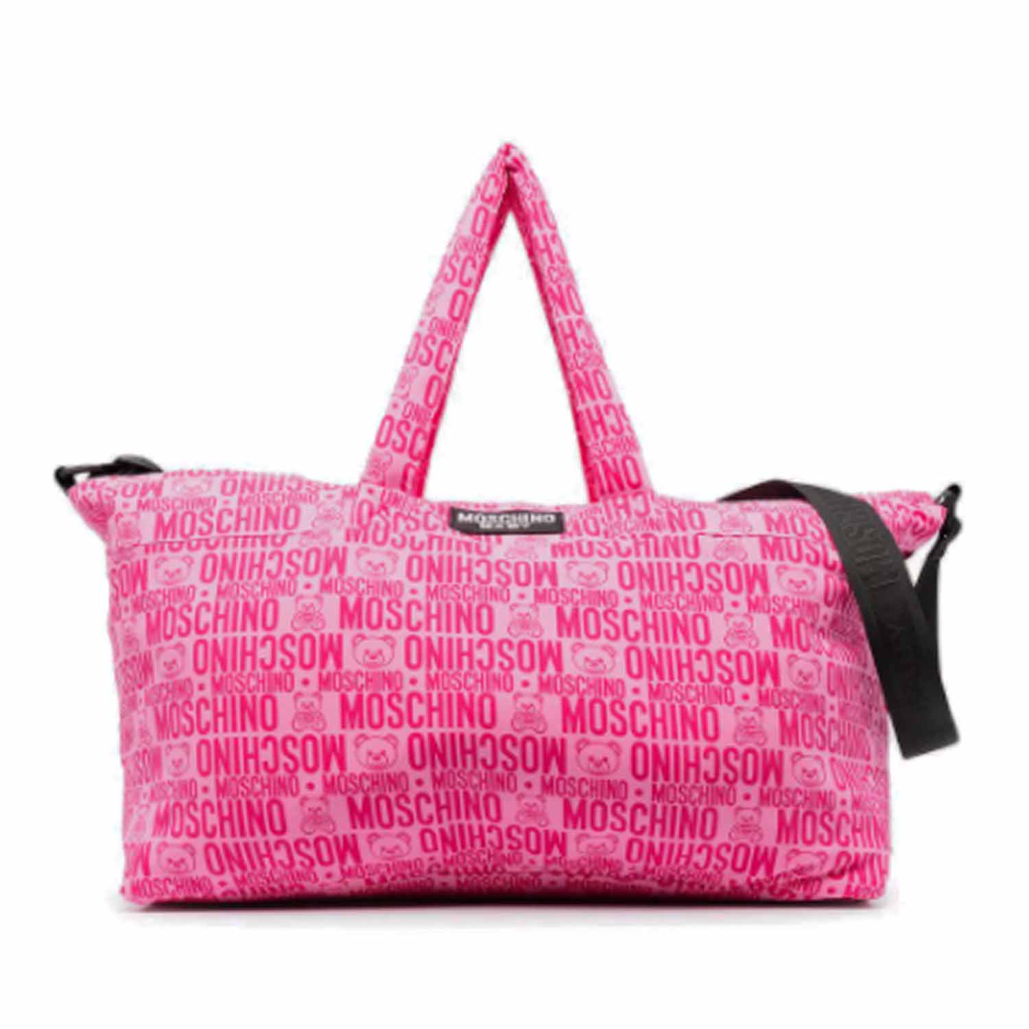 BORSA MAMMA FUCSIA CON LOGO - annameglio.com abbigliamento moda