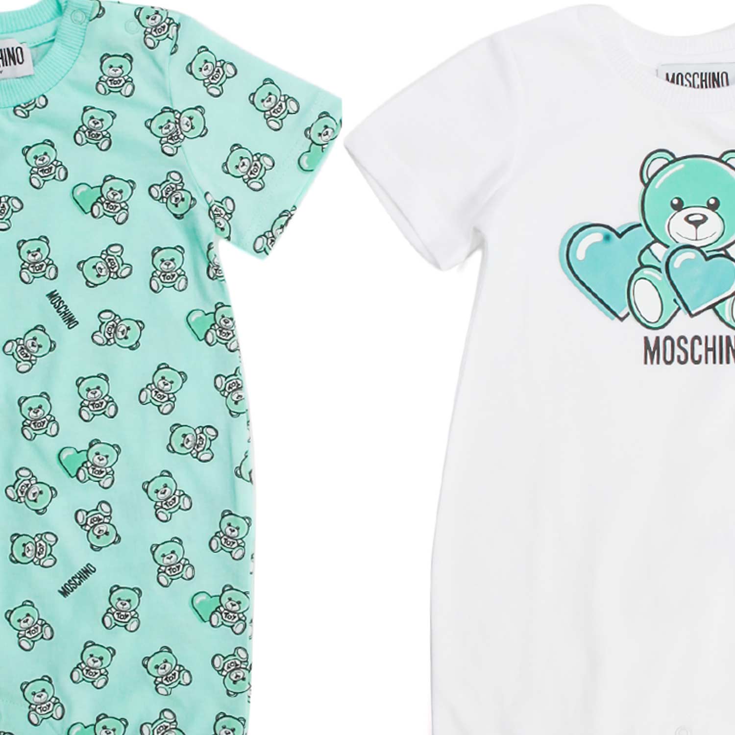 SET TUTINE VERDE ACQUA NEONATO - annameglio.com abbigliamento moda