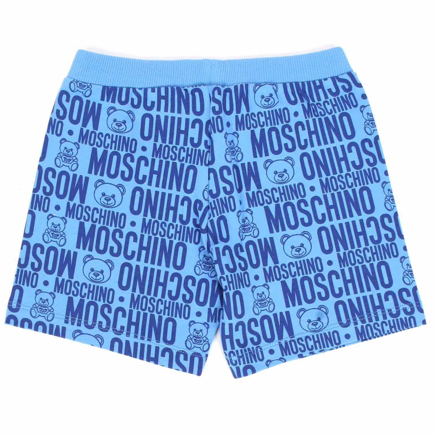 Baby Shorts Azzurro Logo Icon - annameglio.com abbigliamento moda