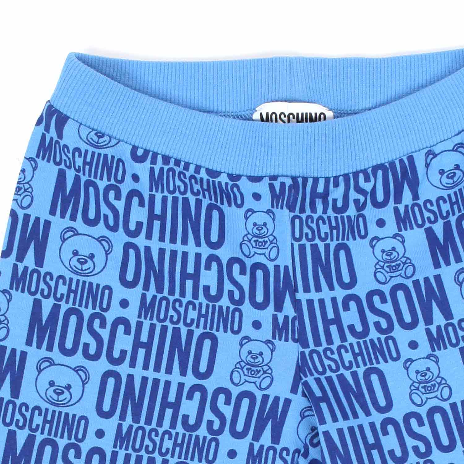 Baby Shorts Azzurro Logo Icon - annameglio.com abbigliamento moda