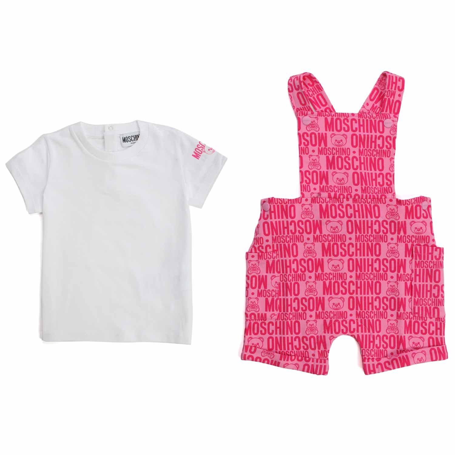 COMPLETO T-SHIRT SALOPETTE BIMBA - annameglio.com abbigliamento moda