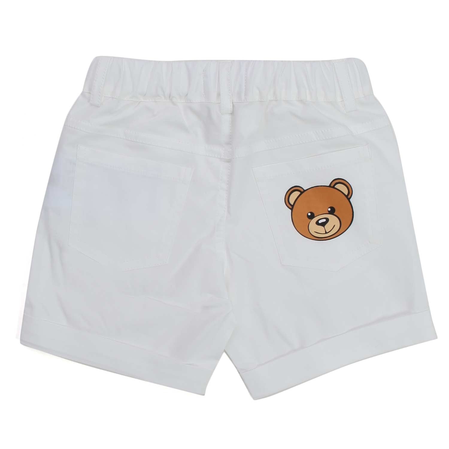 BERMUDA UNISEX BIANCO BIMBO E BAMBINO - annameglio.com abbigliamento moda