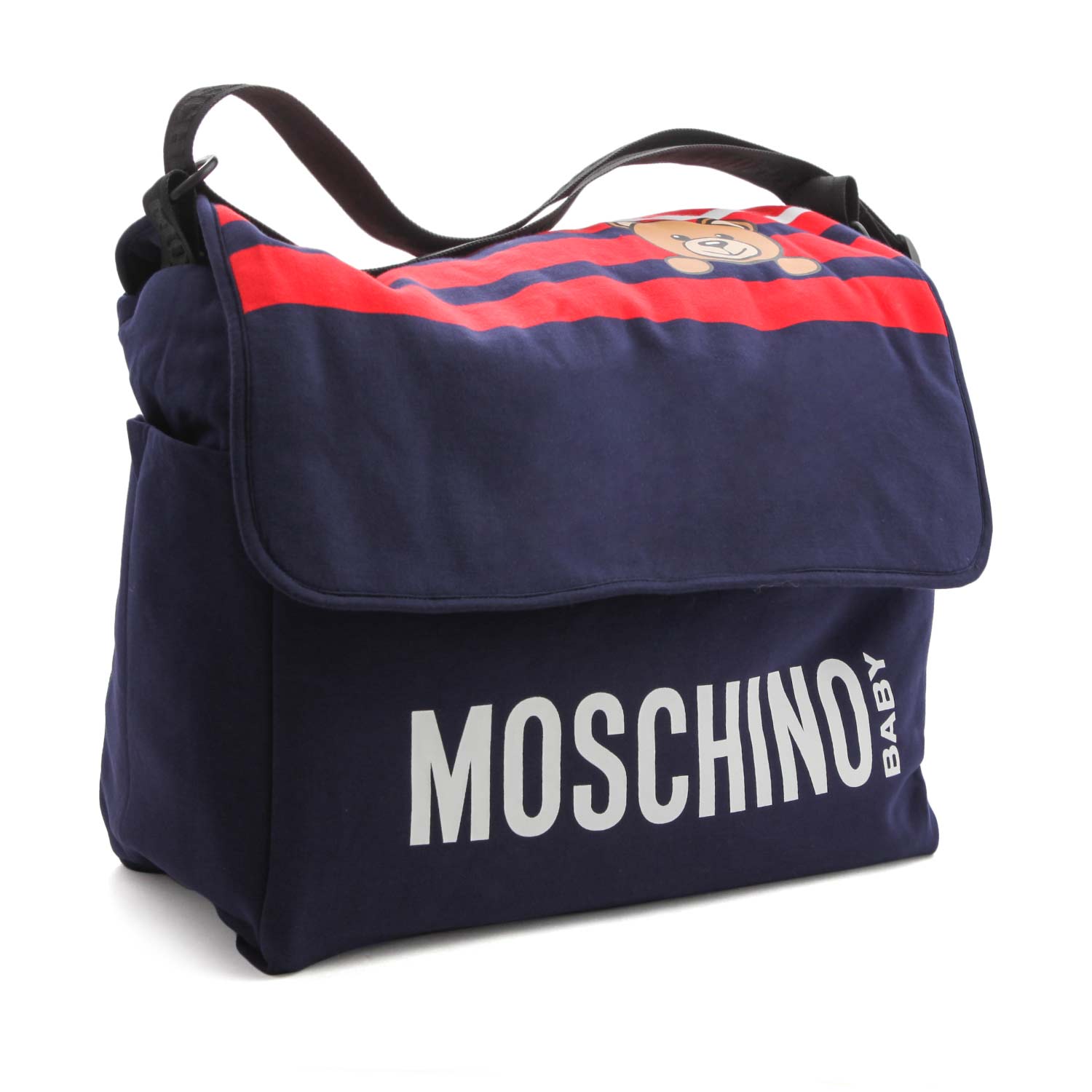 BORSA MAMMA BLU CON LOGO - annameglio.com abbigliamento moda