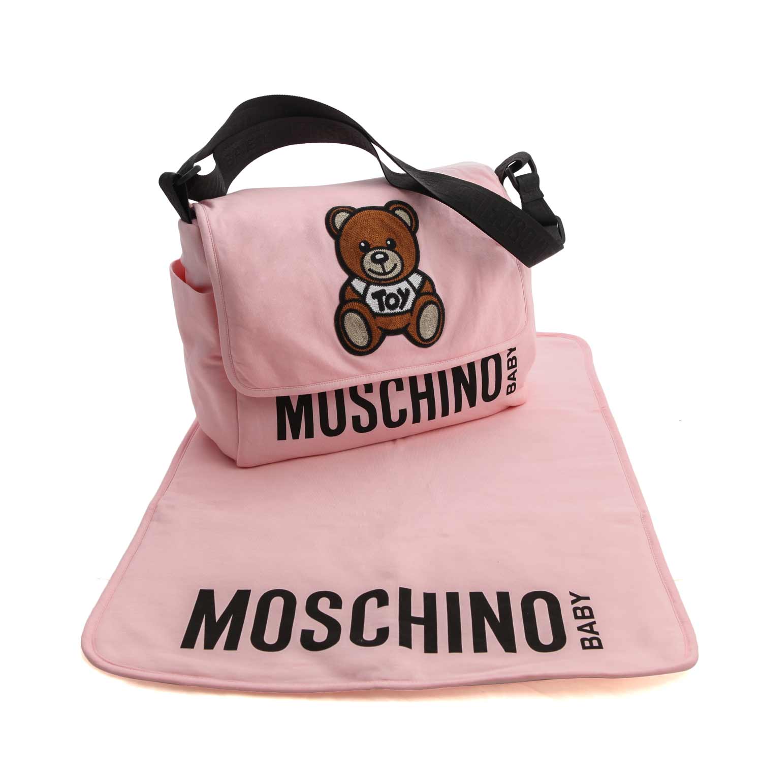BORSA MAMMA TEDDY BEAR ROSA - annameglio.com abbigliamento moda