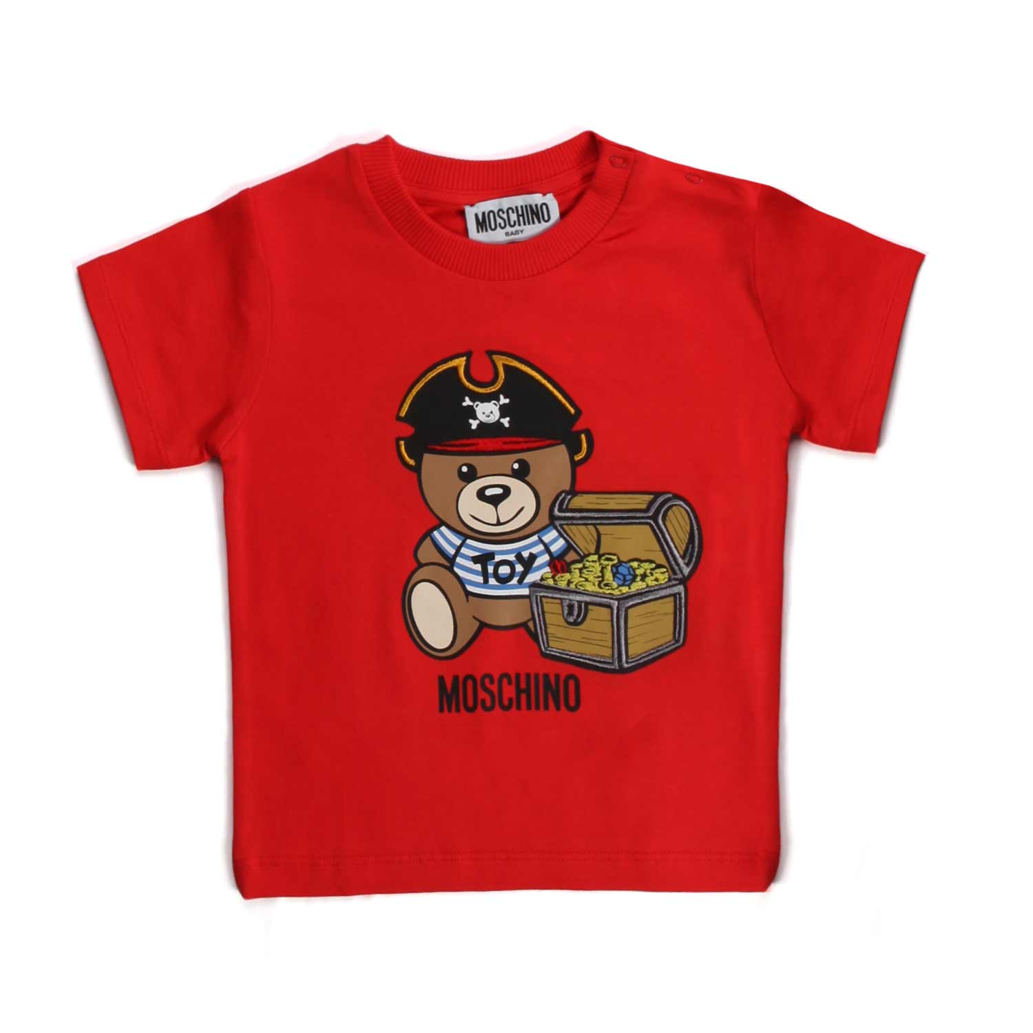 T-SHIRT ROSSA ORSETTO UNISEX - annameglio.com abbigliamento moda