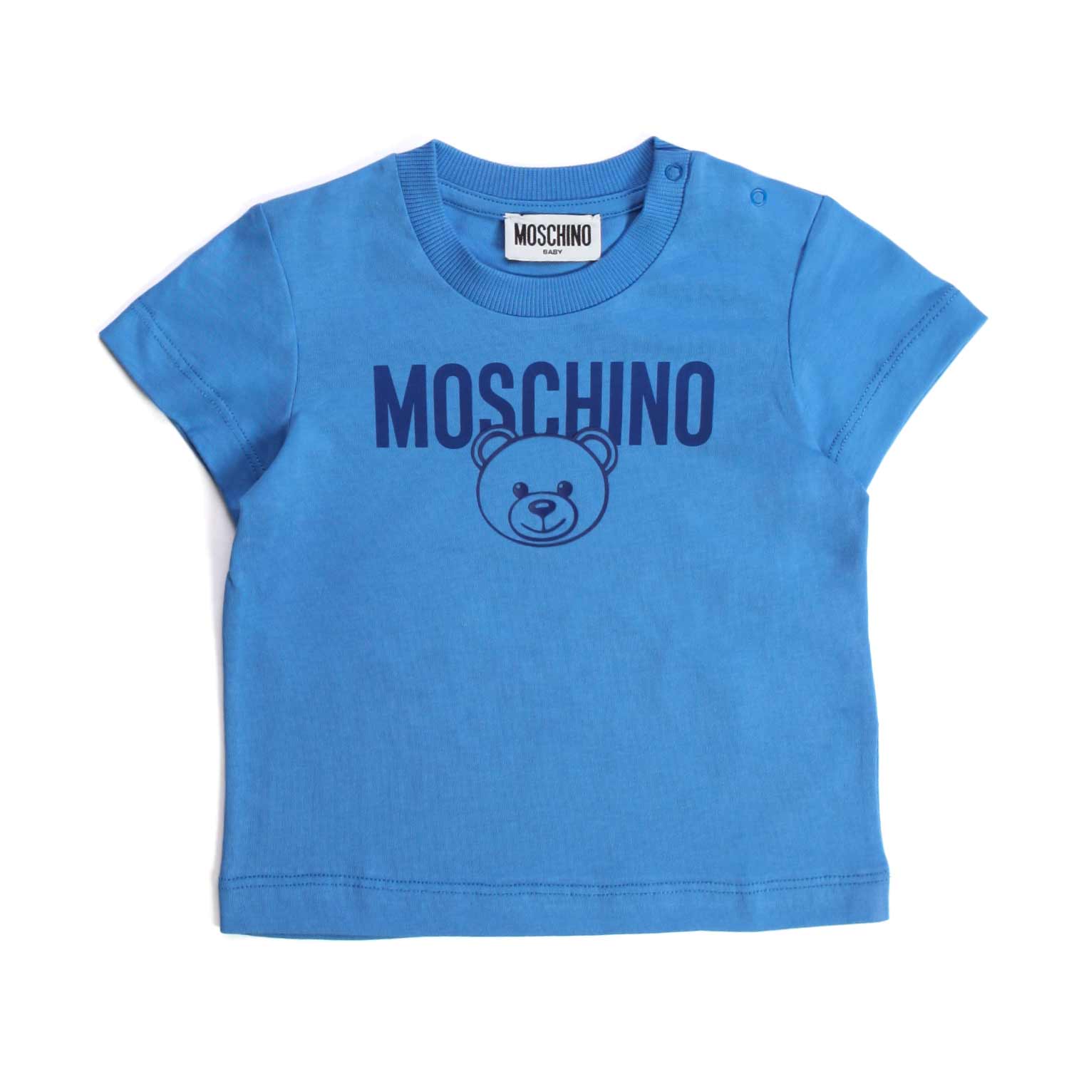 T-SHIRT CELESTE ORSETTO BABY - annameglio.com abbigliamento moda