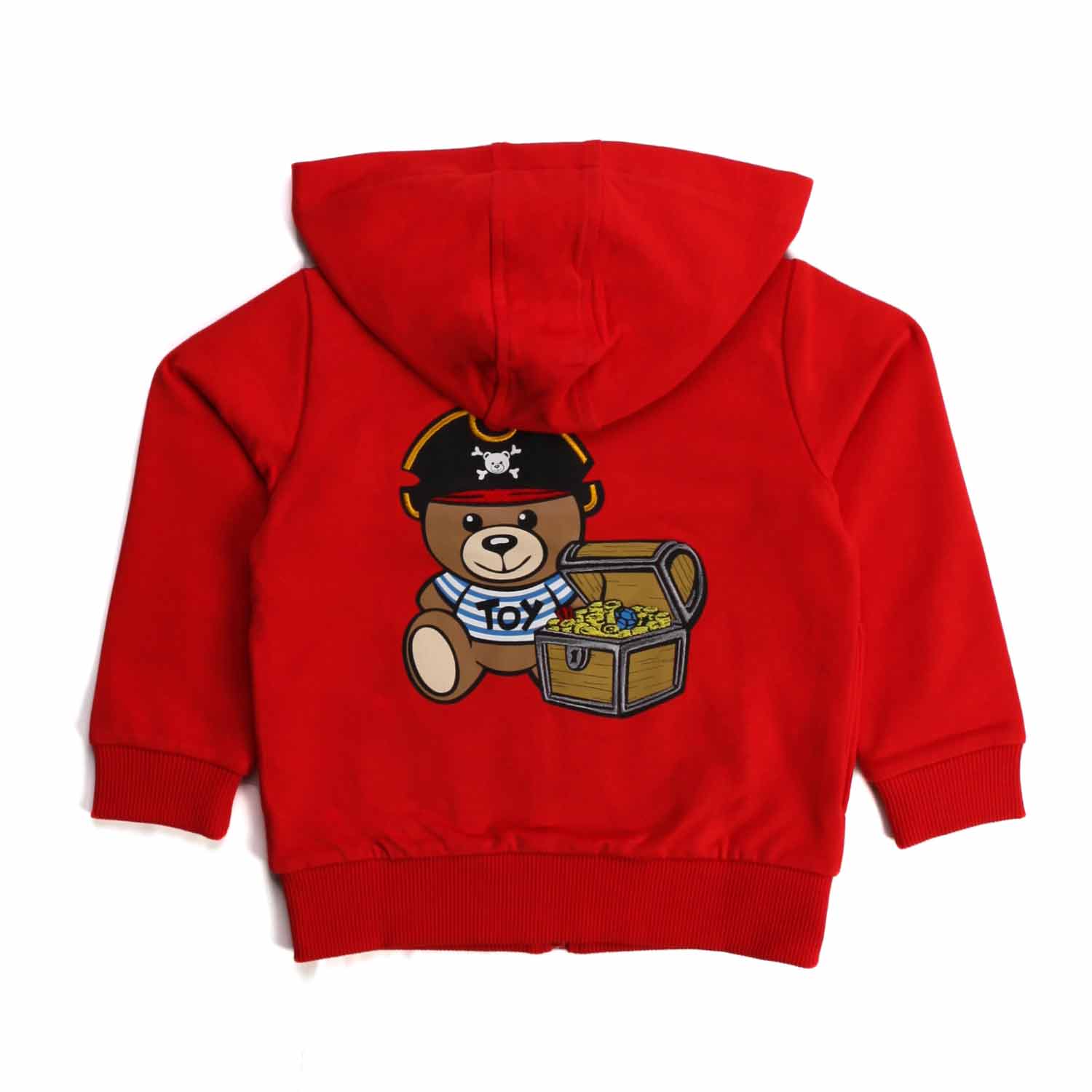 FELPA ROSSA BIMBO UNISEX - annameglio.com abbigliamento moda