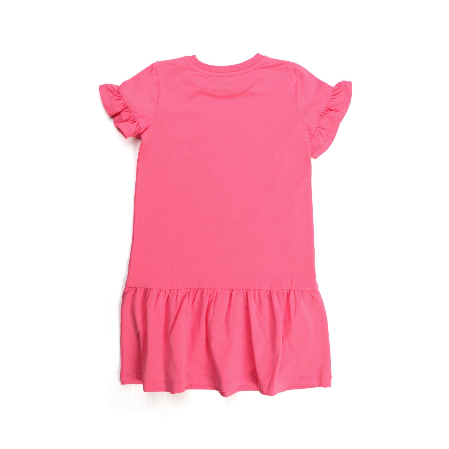 ABITO FUCSIA LOGO BAMBINA - annameglio.com abbigliamento moda