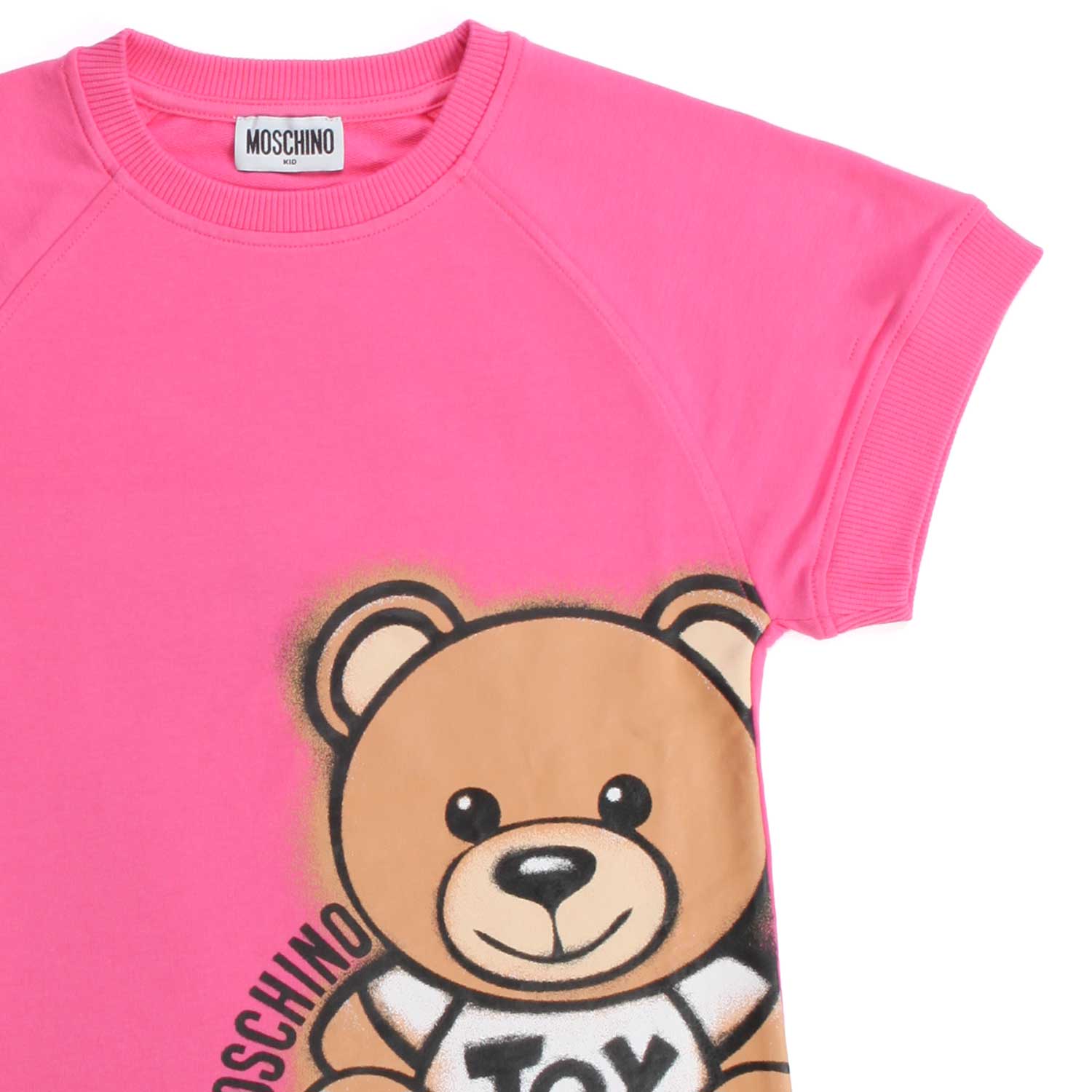 ABITO ROSA ORSETTO BAMBINA TEEN - annameglio.com abbigliamento moda