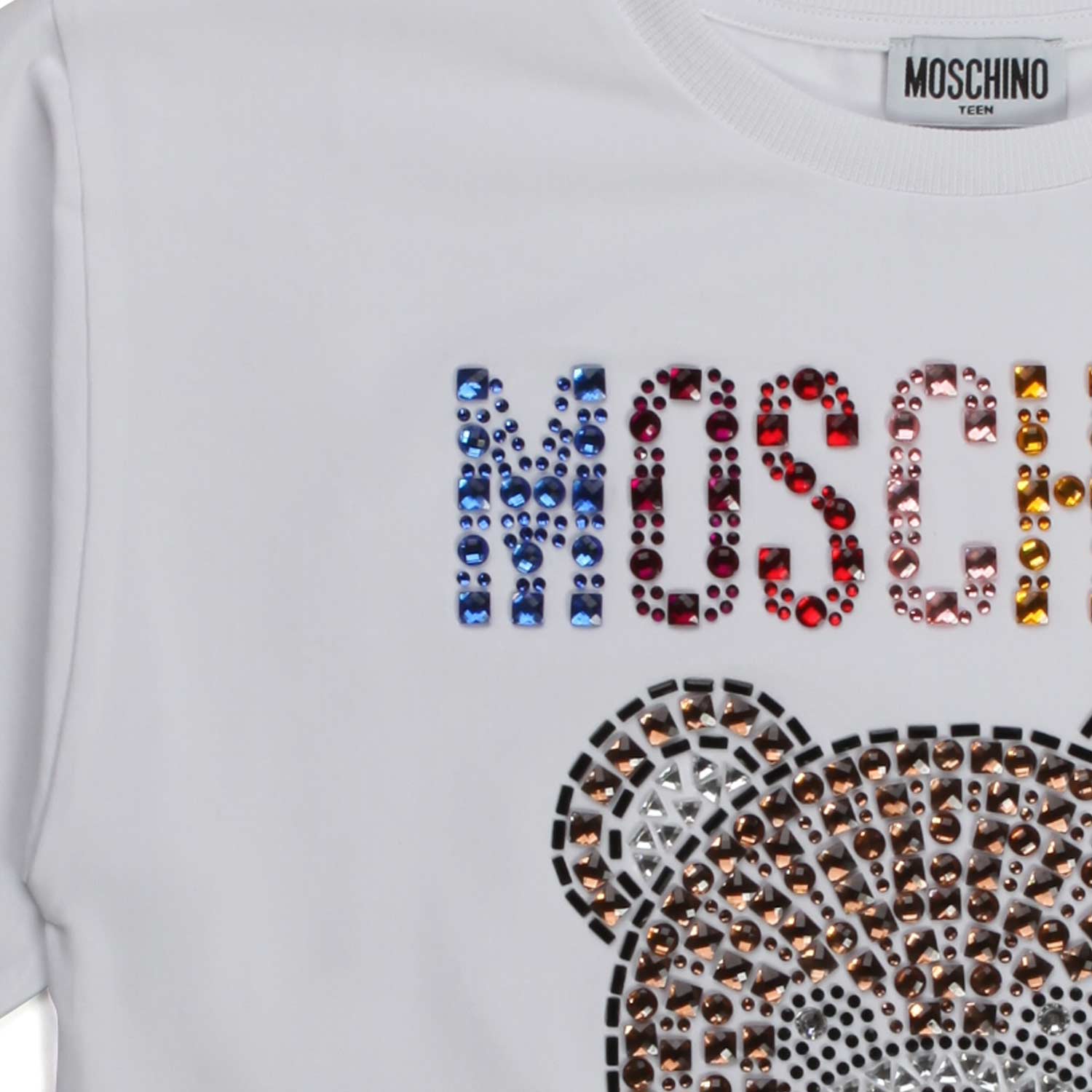 T-SHIRT STRASS BAMBINA TEEN - annameglio.com abbigliamento moda