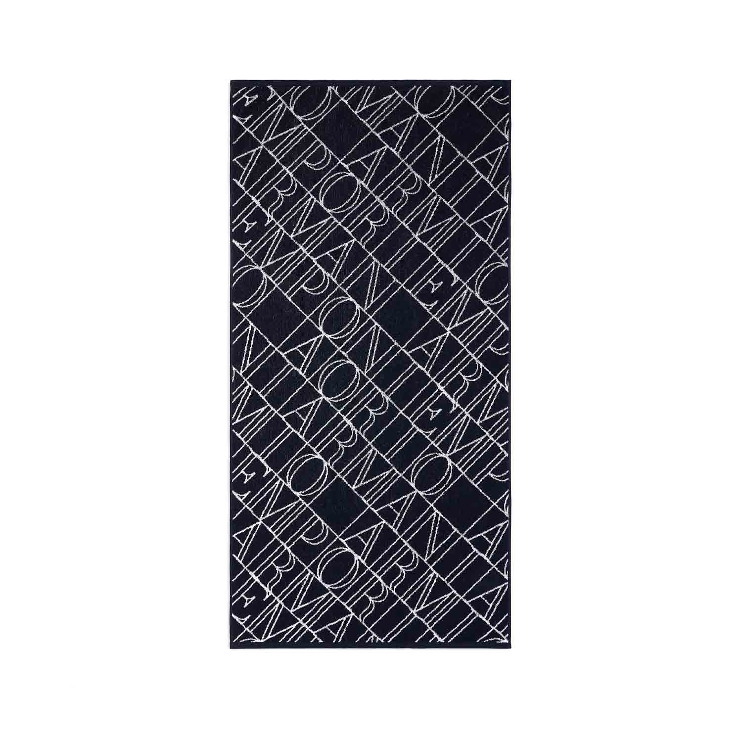 TELO MARE BLU CON STAMPA LOGO - annameglio.com abbigliamento moda