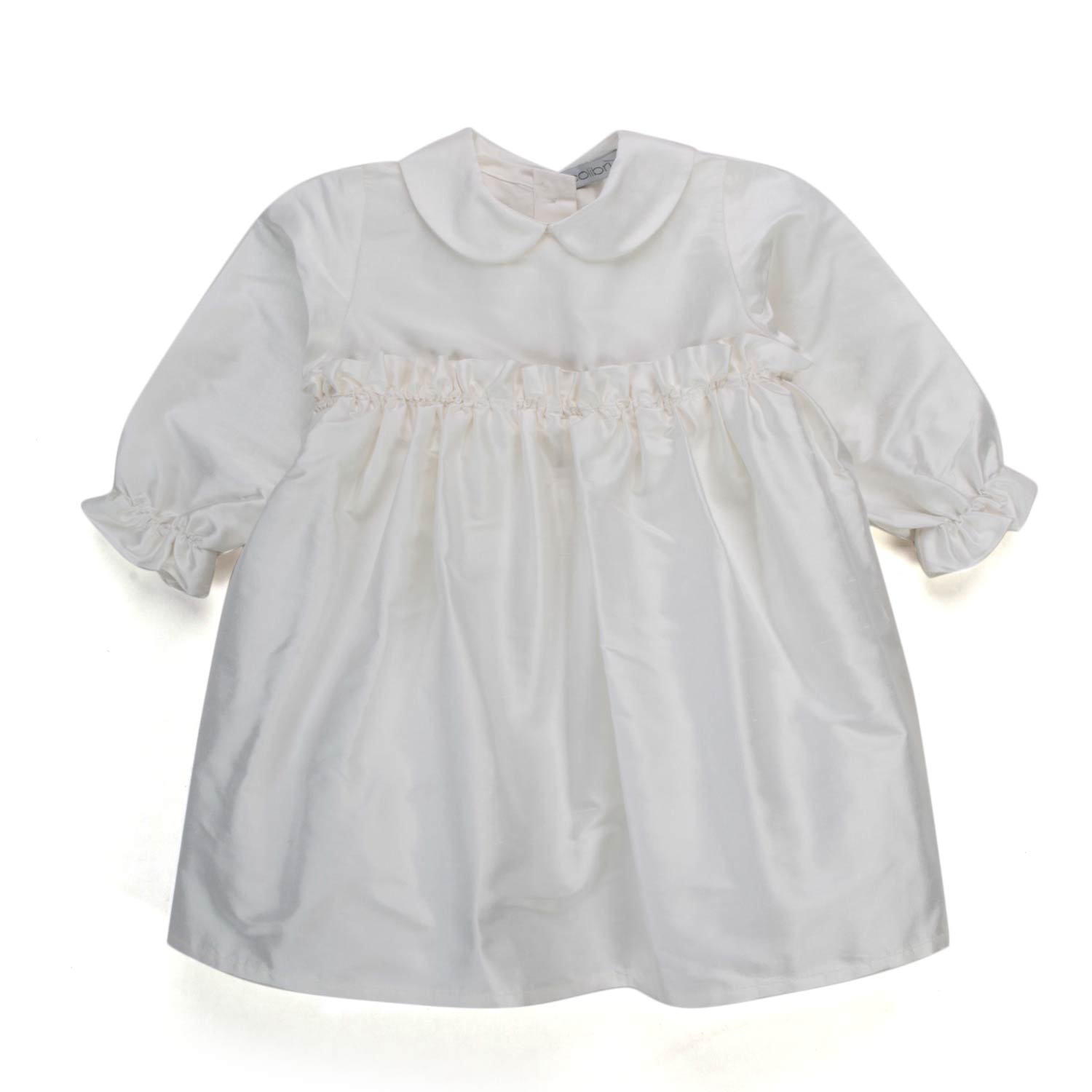 ABITO SETA CERIMONIA NEONATA - annameglio.com abbigliamento moda