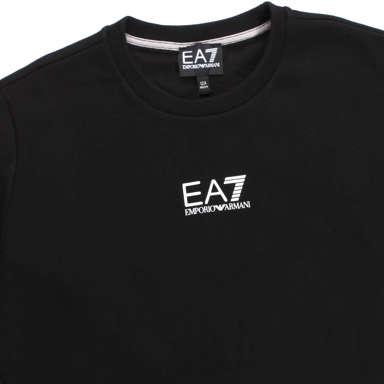 FELPA NERA LOGO BAMBINO BOY - annameglio.com abbigliamento moda