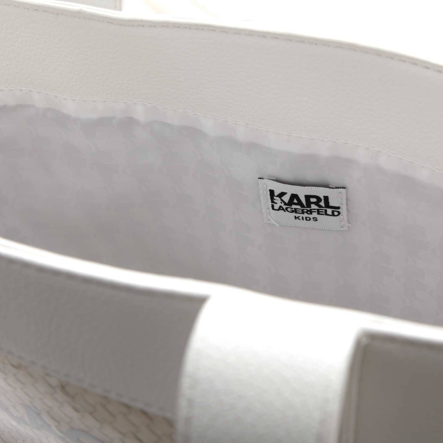 BORSA SHOPPER BIANCA E BEIGE RAGAZZA - annameglio.com abbigliamento moda