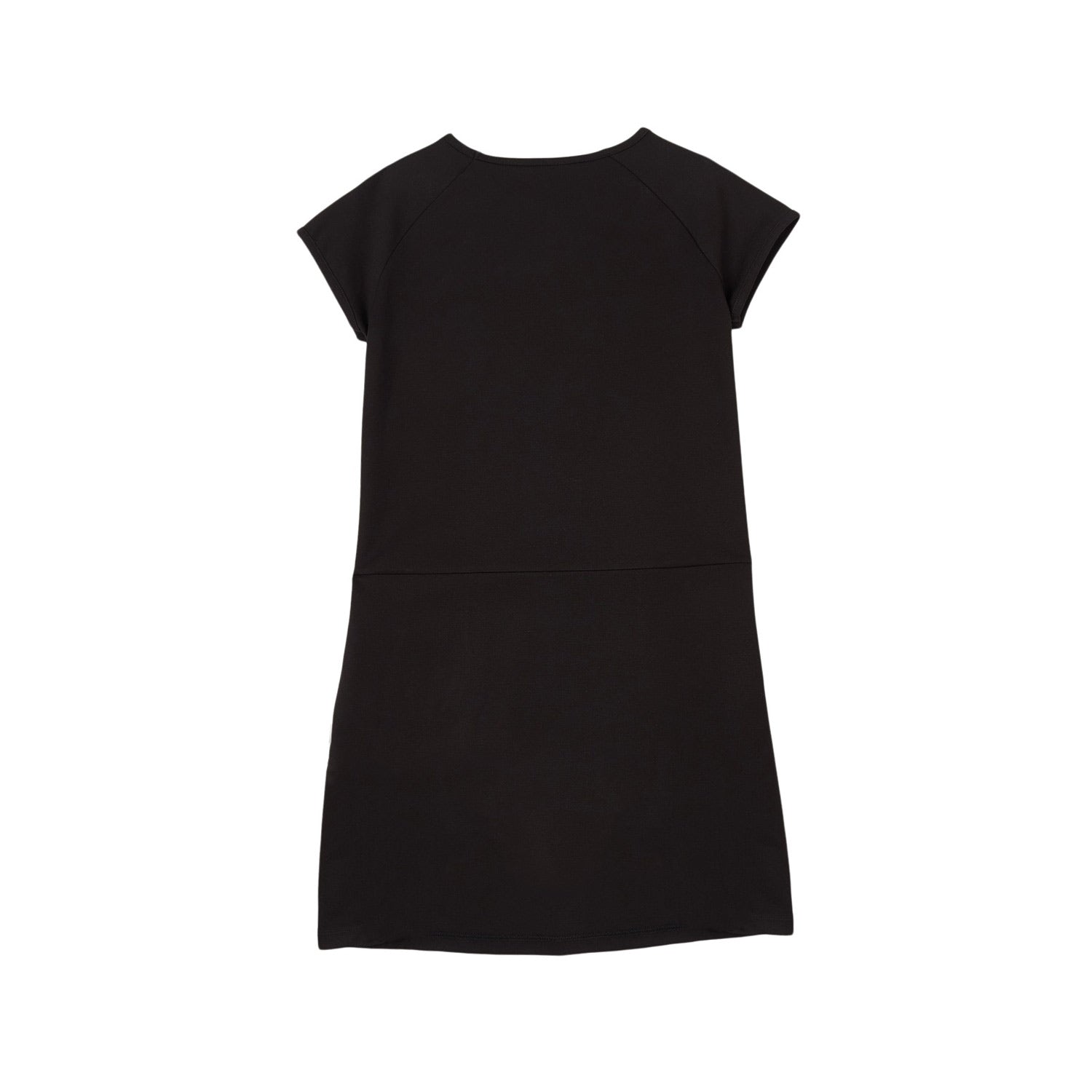 ABITO NERO BAMBINA TEEN LOGO - annameglio.com abbigliamento moda