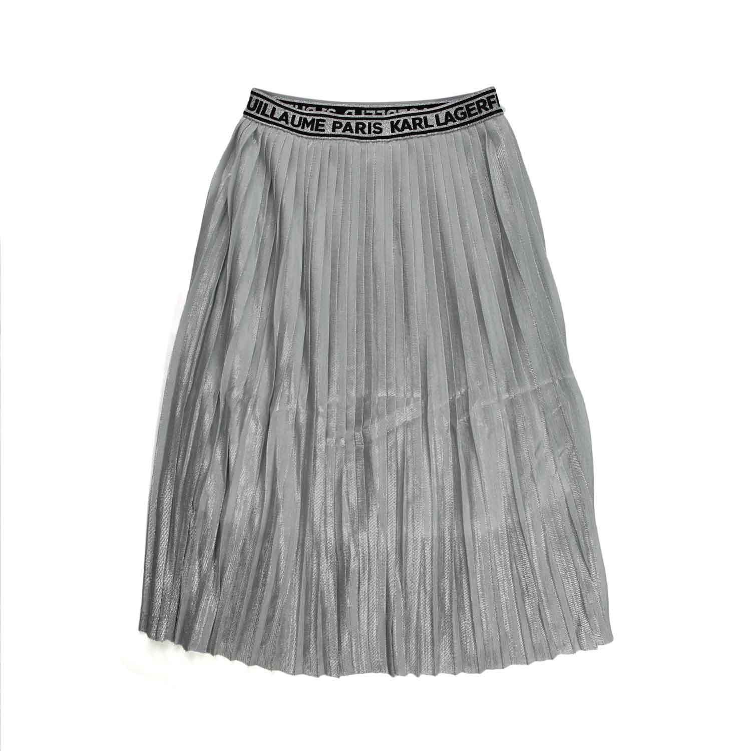 GONNA GRIGIO ARGENTO BAMBINA E TEENAGER - annameglio.com abbigliamento moda