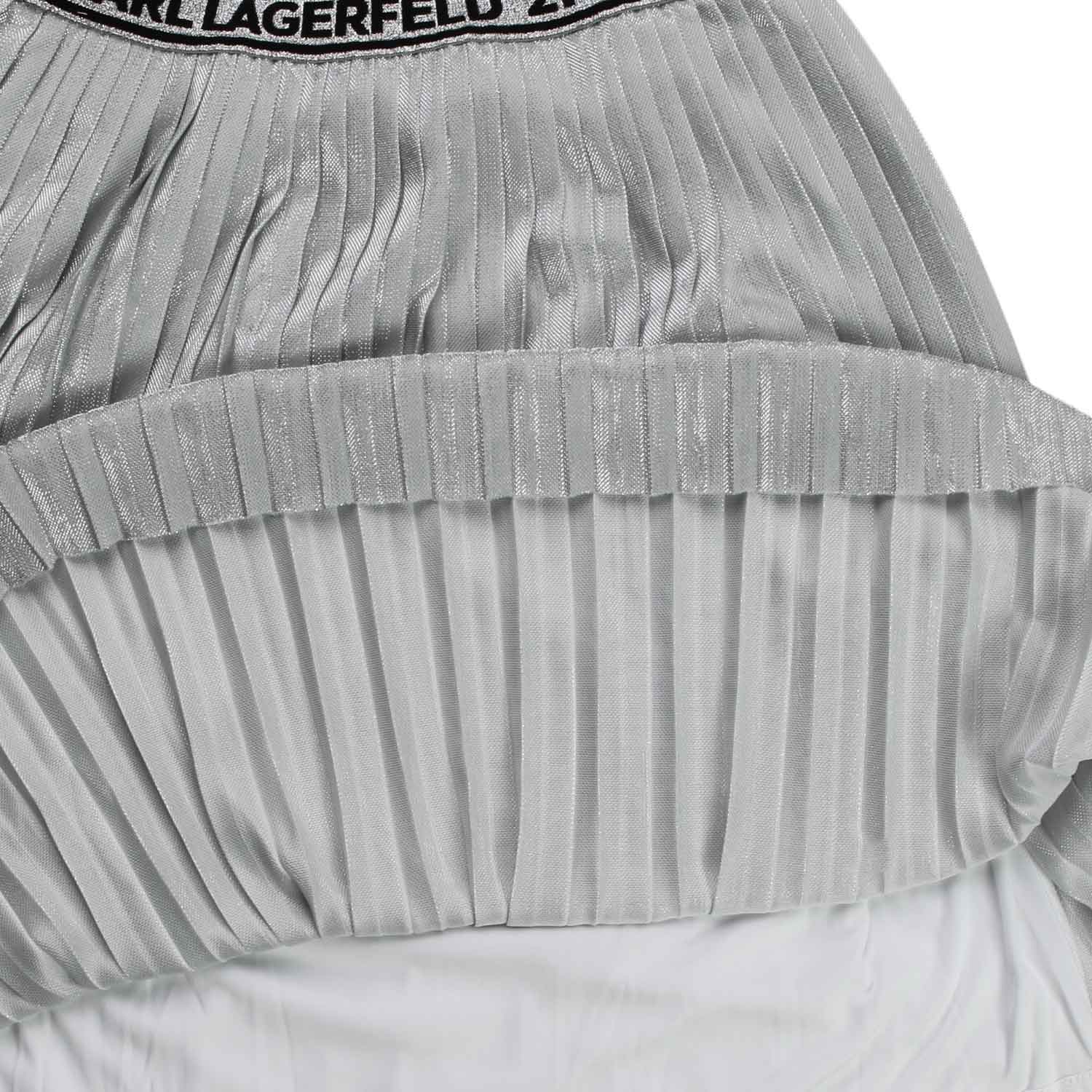 GONNA GRIGIO ARGENTO BAMBINA E TEENAGER - annameglio.com abbigliamento moda