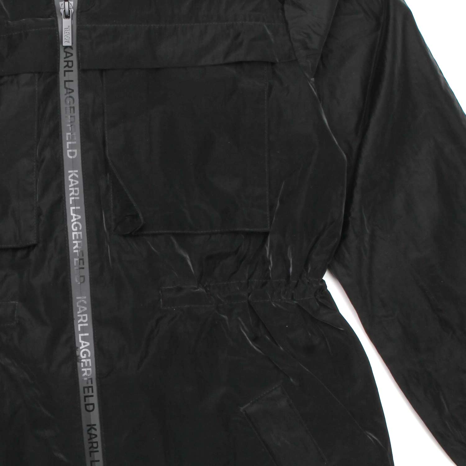 GIACCA NERA CON CAPPUCCIO GIRL - annameglio.com abbigliamento moda