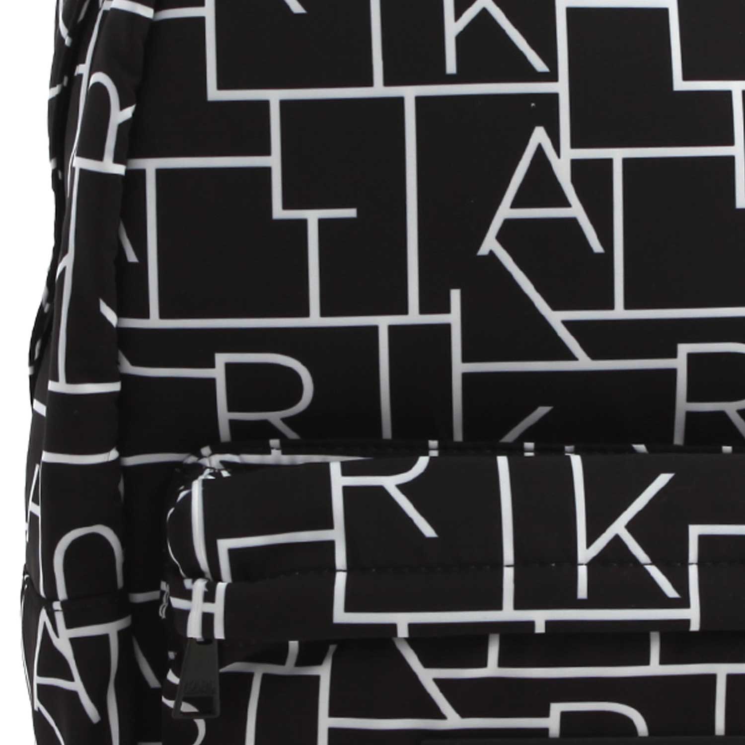 ZAINO NERO CON STAMPA GIRL - annameglio.com abbigliamento moda