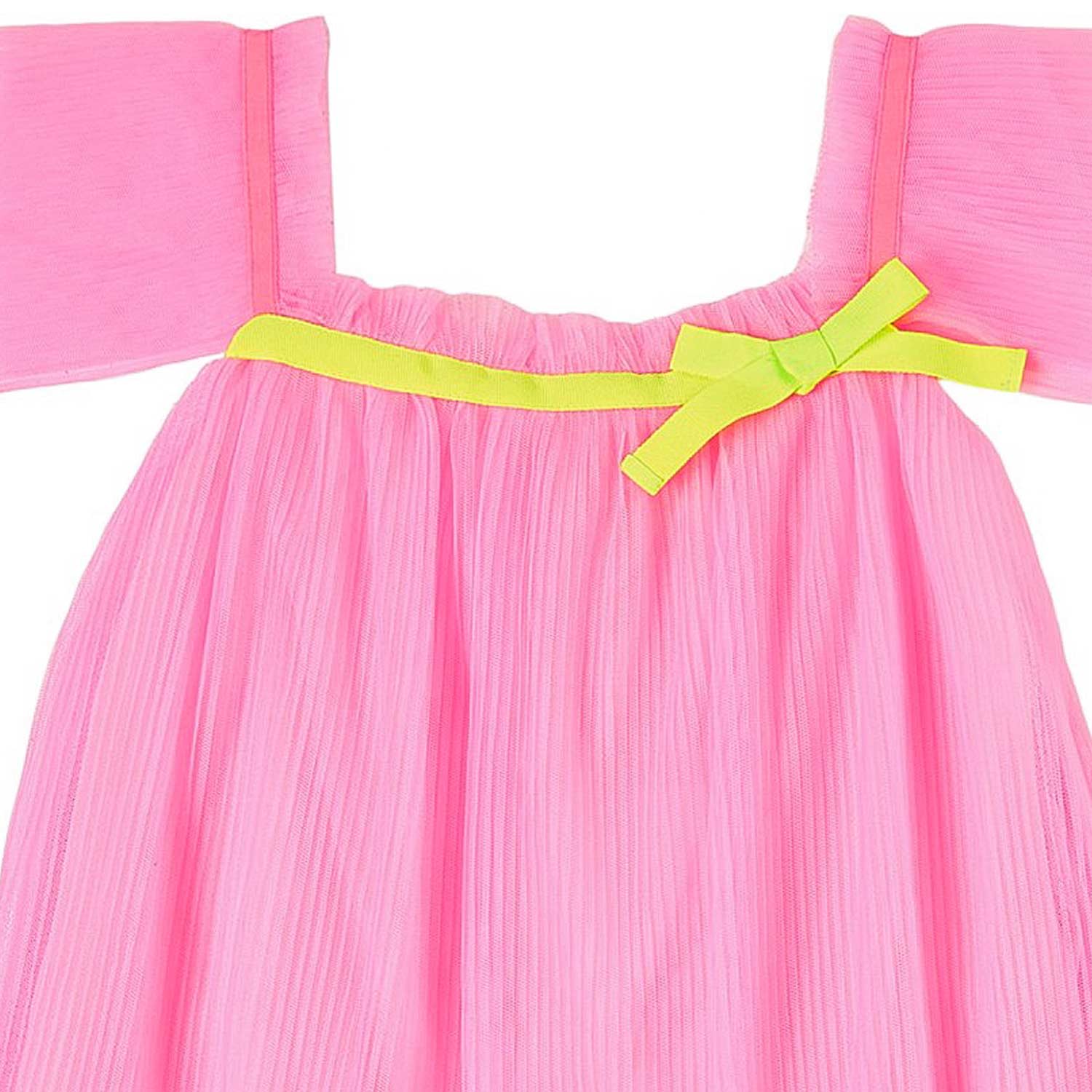 VESTITO A TRAPEZIO ROSA BAMBINA - annameglio.com abbigliamento moda