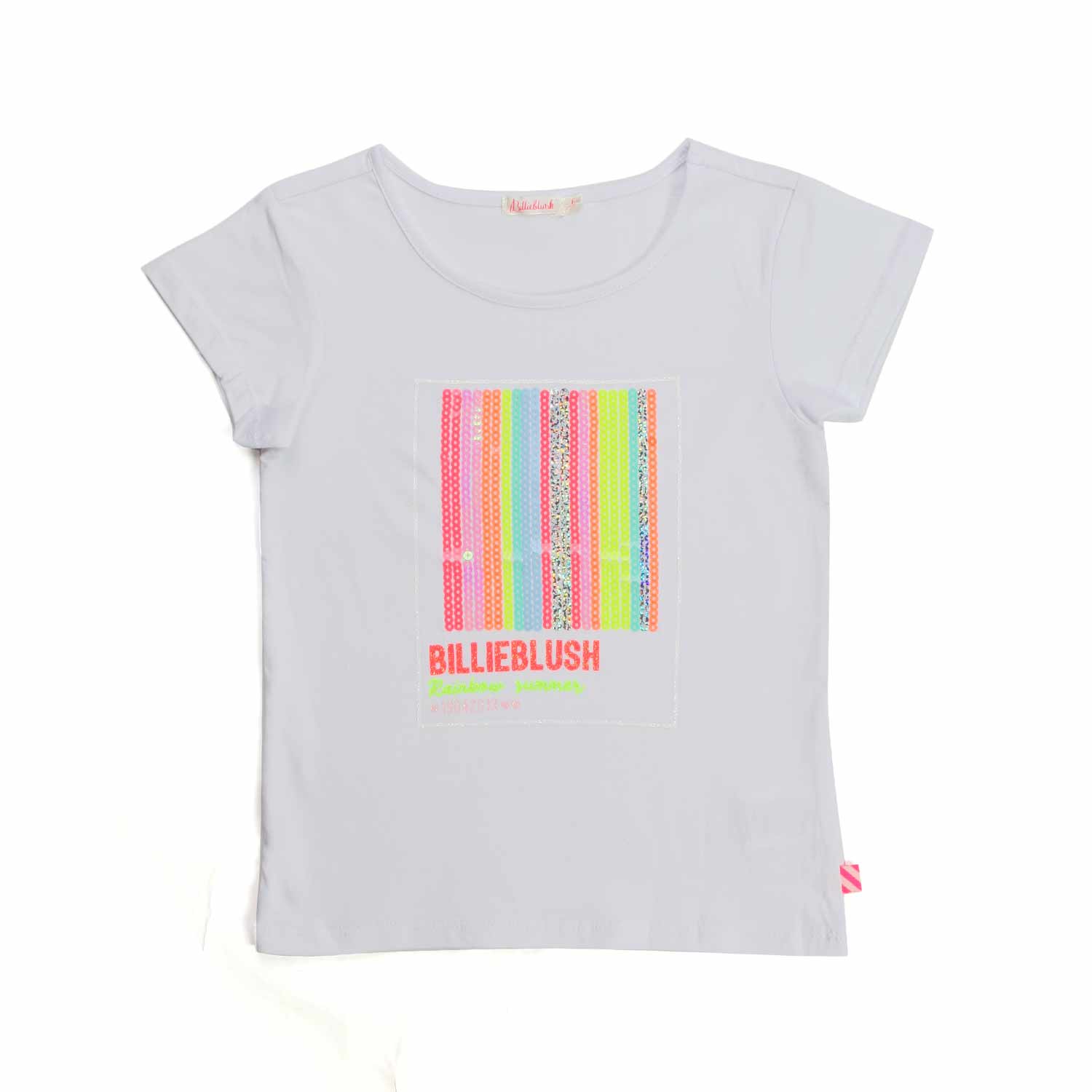 T-SHIRT BIANCA E FLUO BAMBINA - annameglio.com abbigliamento moda