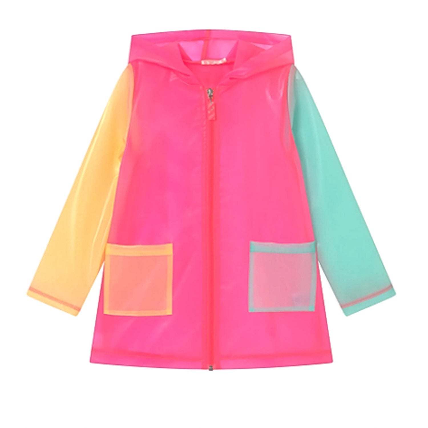 GIACCA IMPERMEABILE MULTICOLOR BAMBINA - annameglio.com abbigliamento moda