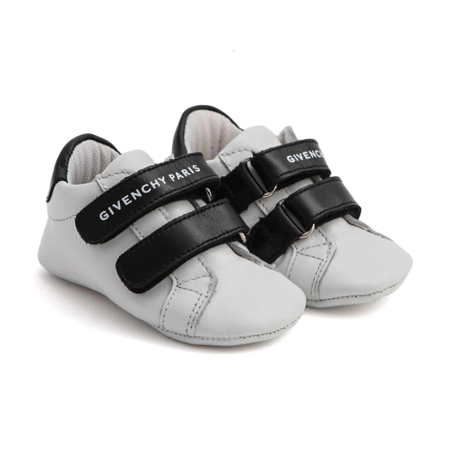 SCARPINE BIANCHE NERE NEONATO - annameglio.com abbigliamento moda