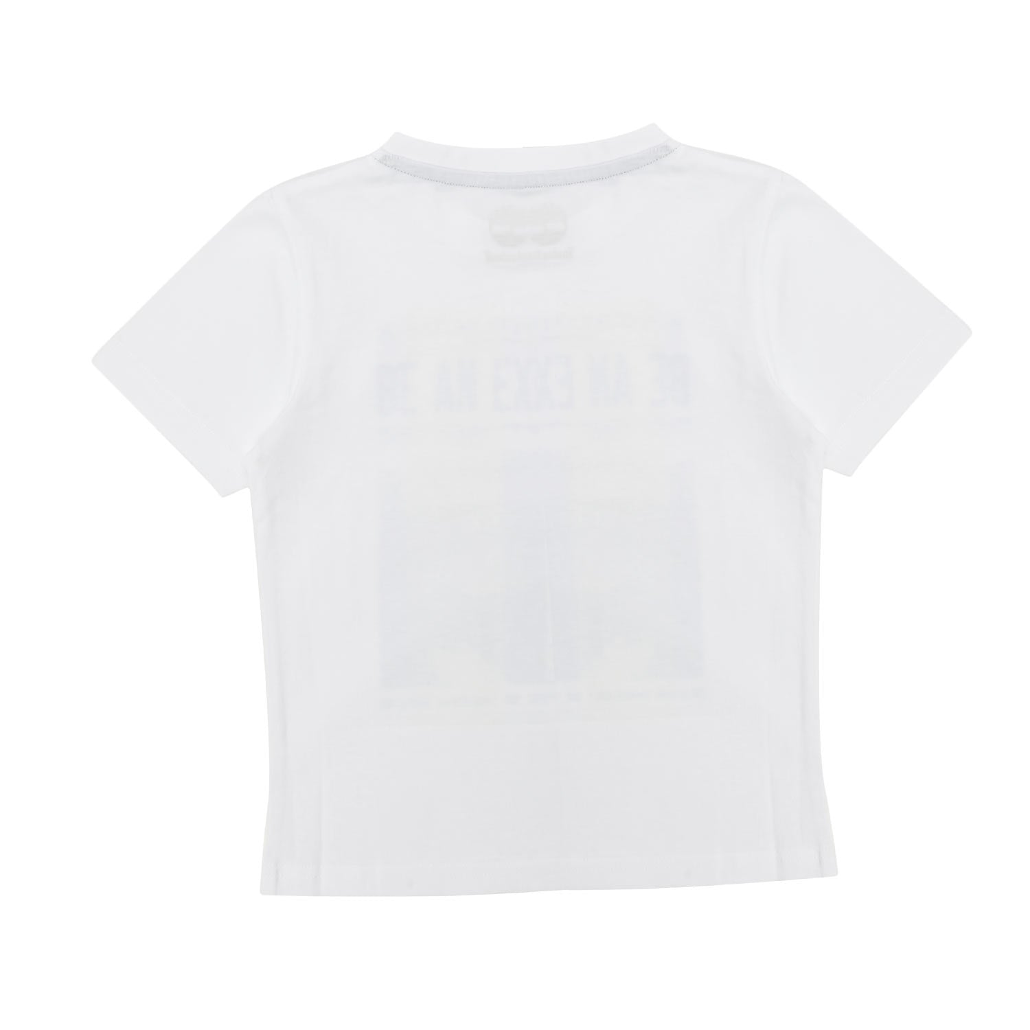 T-SHIRT BIANCA STAMPATA BAMBINO E TEENAGER - annameglio.com abbigliamento moda