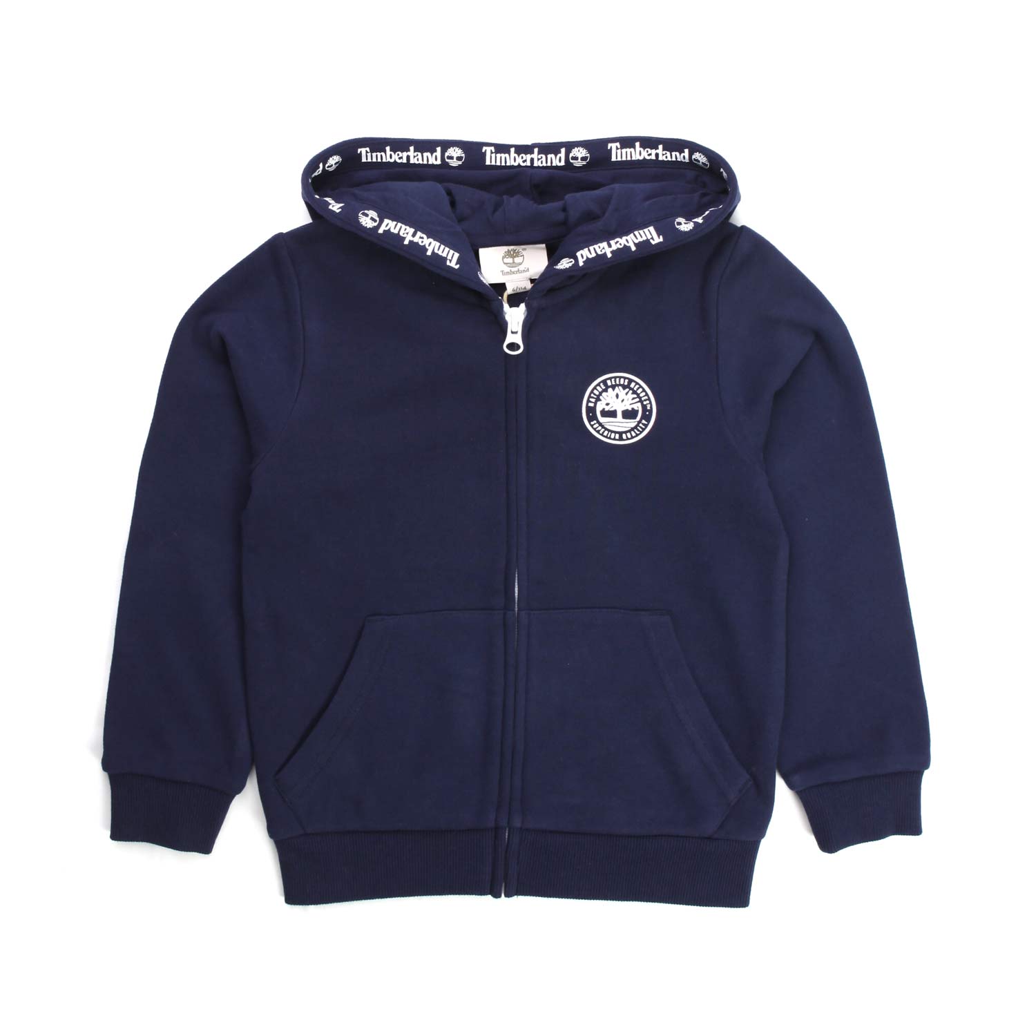 FELPA UNISEX BLU CON ZIP - annameglio.com abbigliamento moda