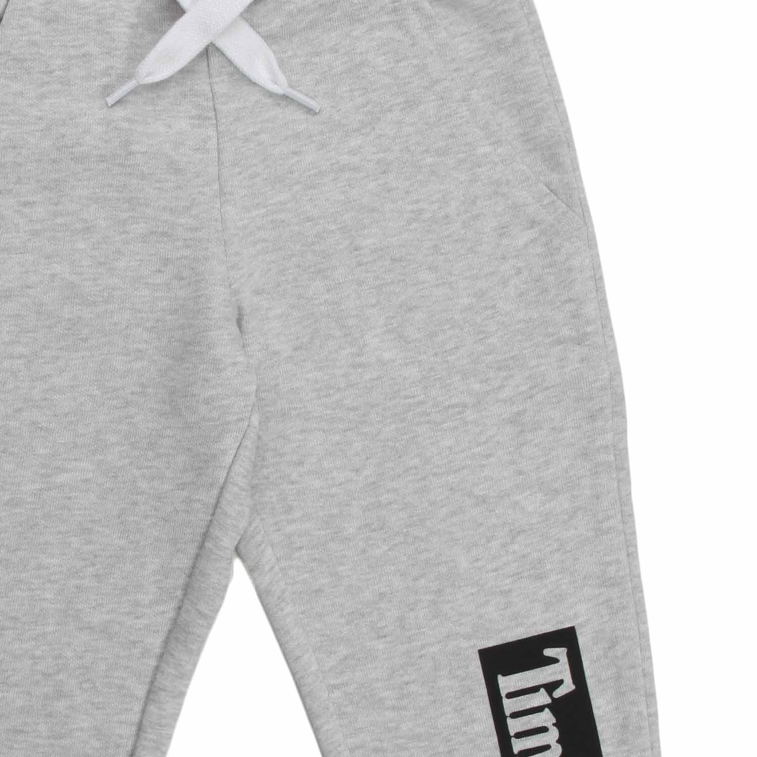 PANTALONE TUTA GRIGIO MELANGE BAMBINO - annameglio.com abbigliamento moda