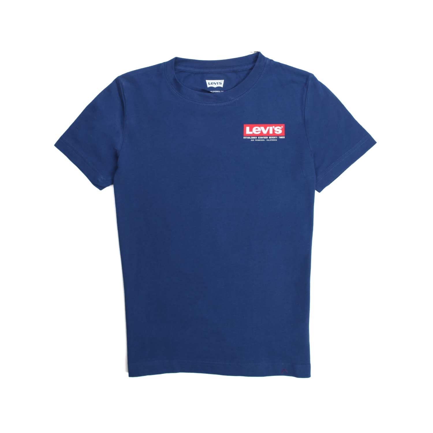 T-SHIRT BLU BAMBINO TEENAGER CON STAMPE - annameglio.com abbigliamento moda