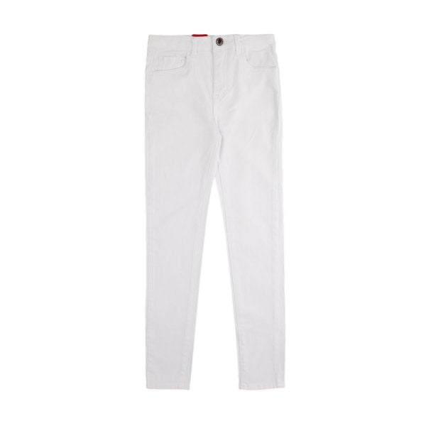 PANTALONE BIANCO BAMBINA E GIRL - annameglio.com abbigliamento moda