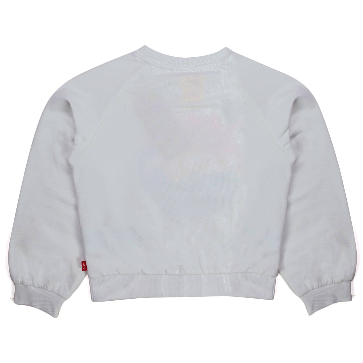 FELPA BIANCA LOGO BAMBINA - annameglio.com abbigliamento moda