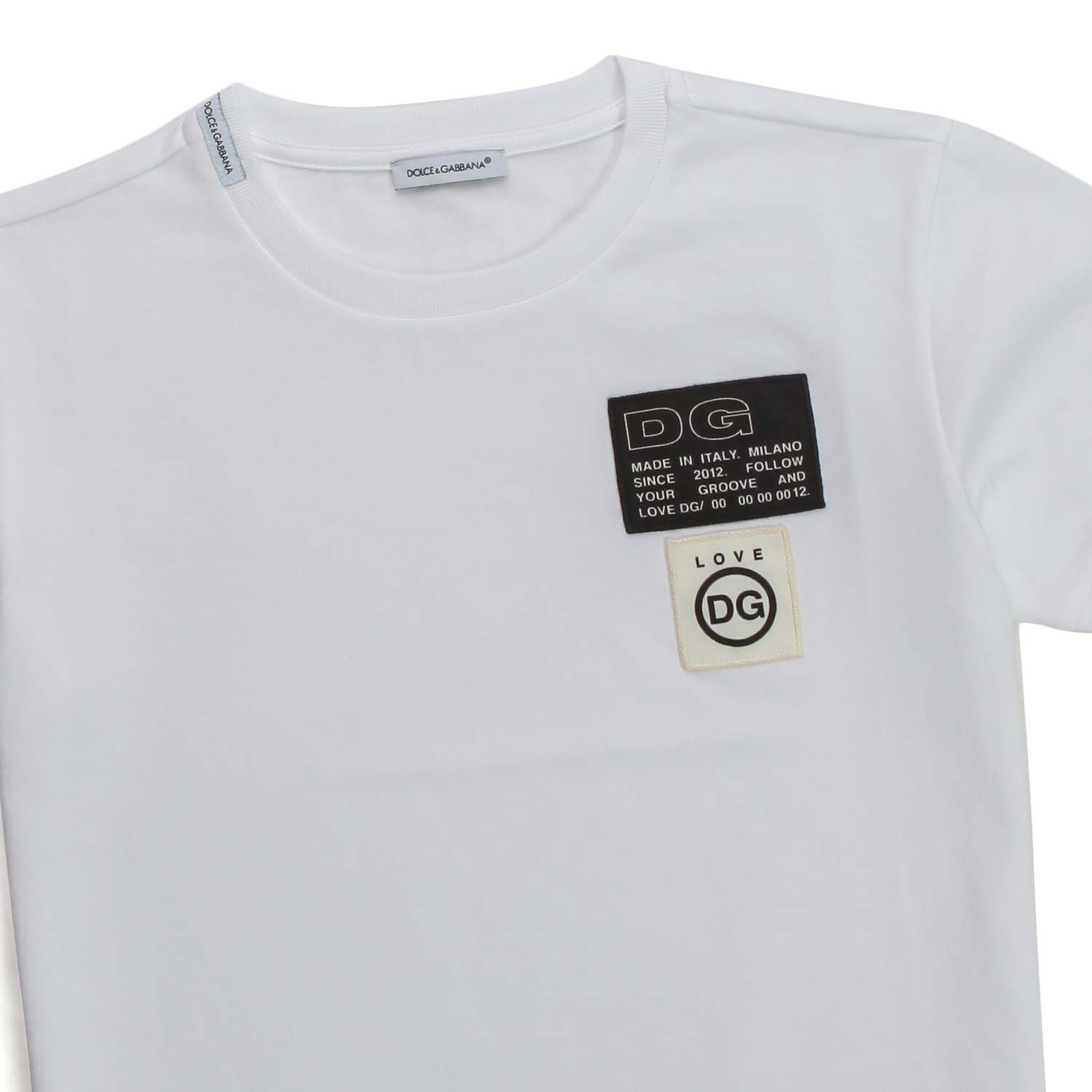 T-SHIRT D&G BIANCA BAMBINO - annameglio.com abbigliamento moda