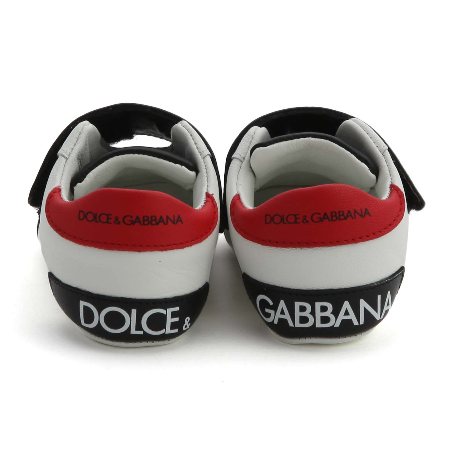 SNEAKER PRIMI PASSI BIANCA E NERA NEONATO - annameglio.com abbigliamento moda