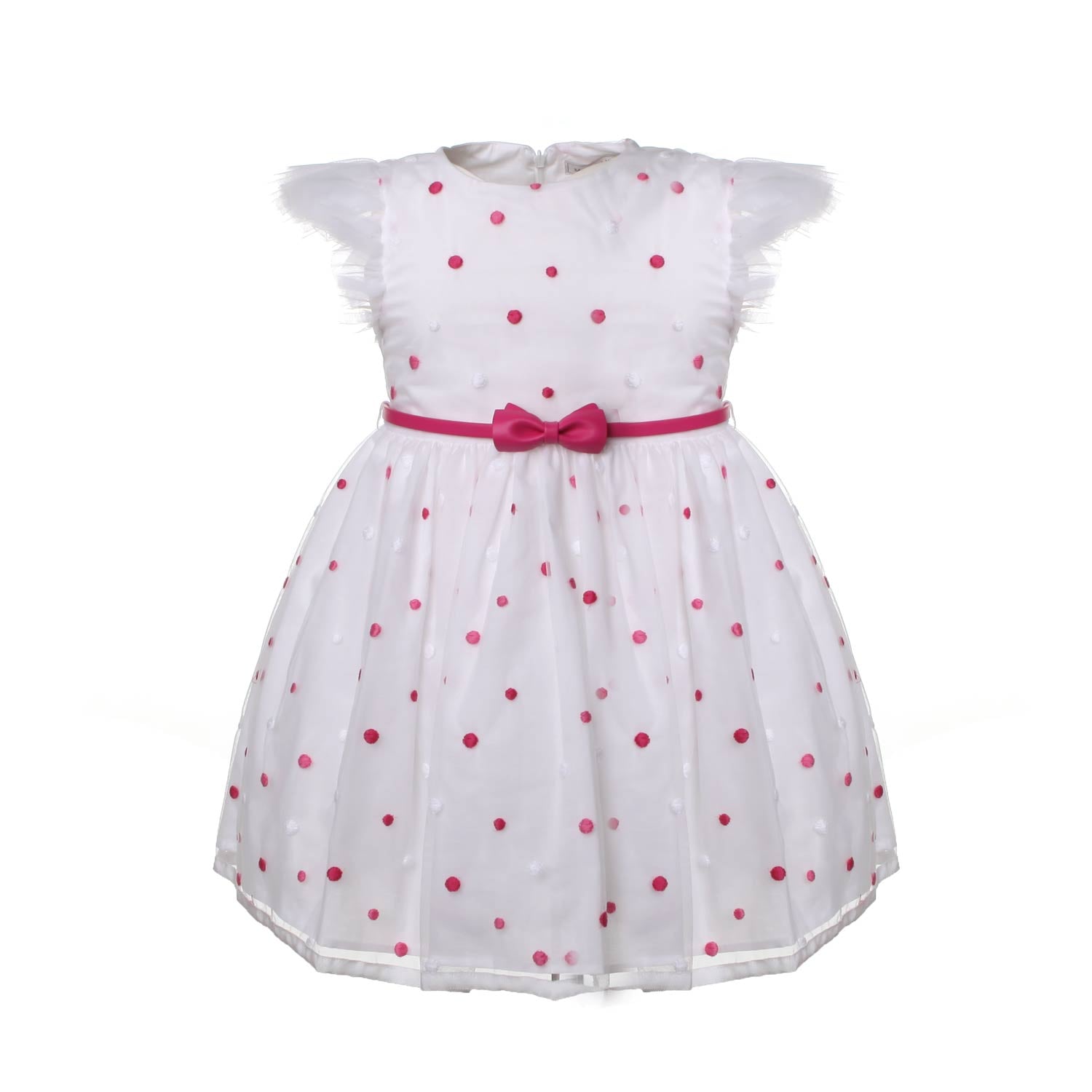 ABITO BIANCO IN TULLE BIMBA - annameglio.com abbigliamento moda
