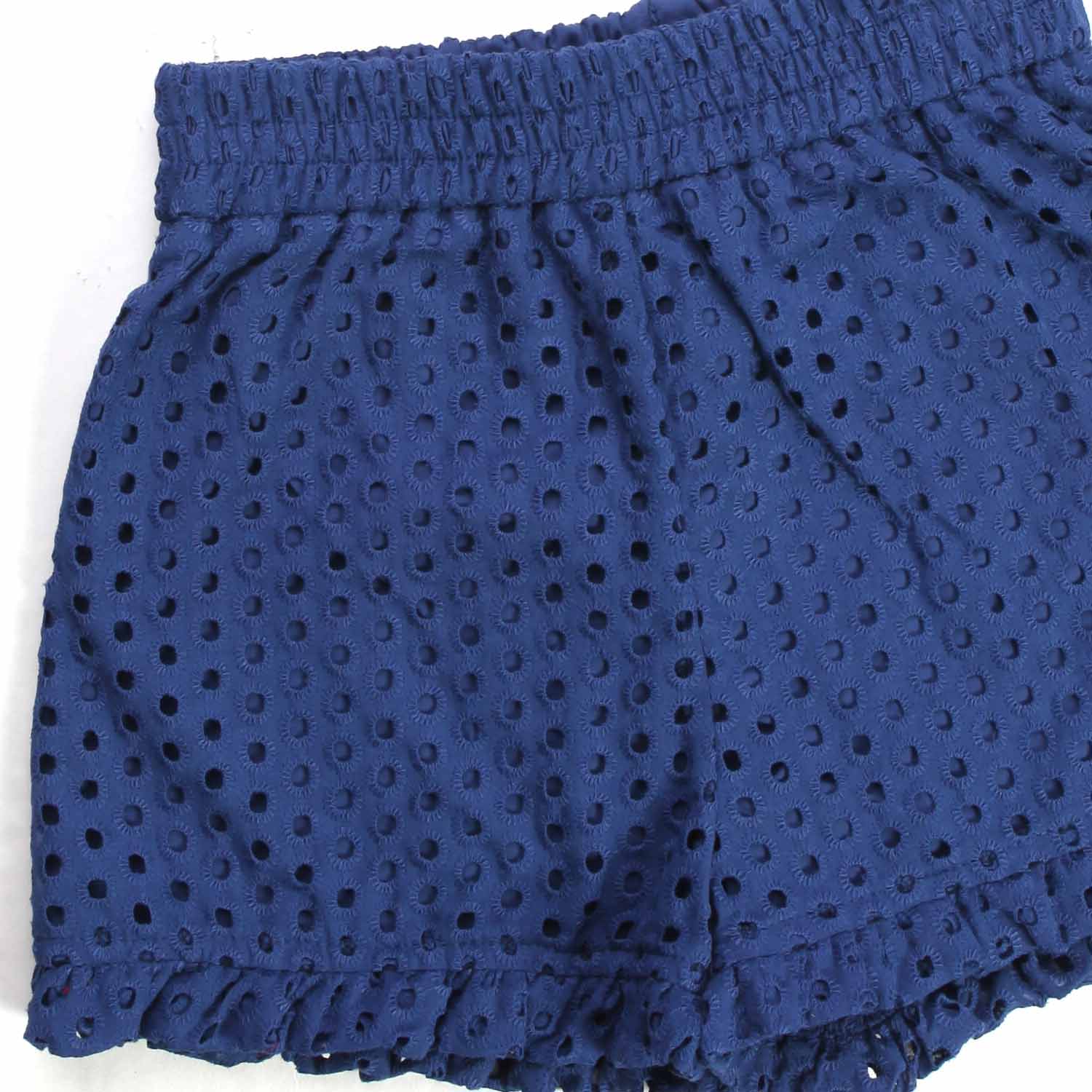 SHORTS SANGALLO BLU BAMBINA E RAGAZZA - annameglio.com abbigliamento moda