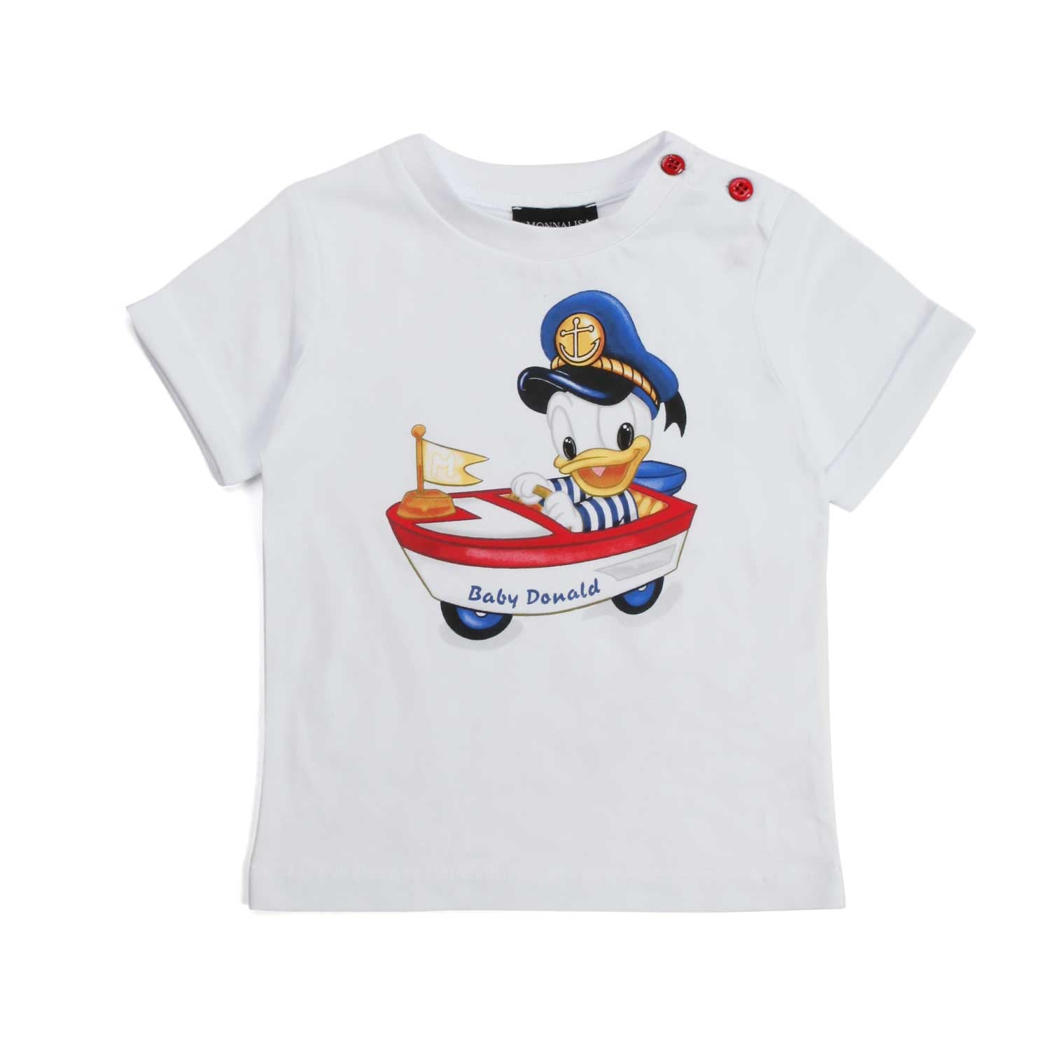 T-SHIRT PAPERINO BIANCA BAMBINA - annameglio.com abbigliamento moda