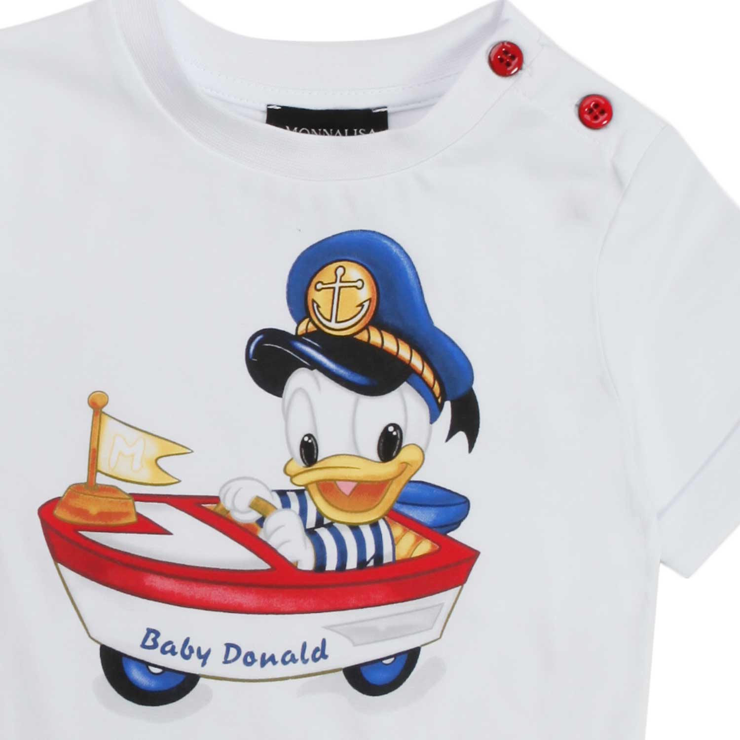 T-SHIRT PAPERINO BIANCA BAMBINA - annameglio.com abbigliamento moda