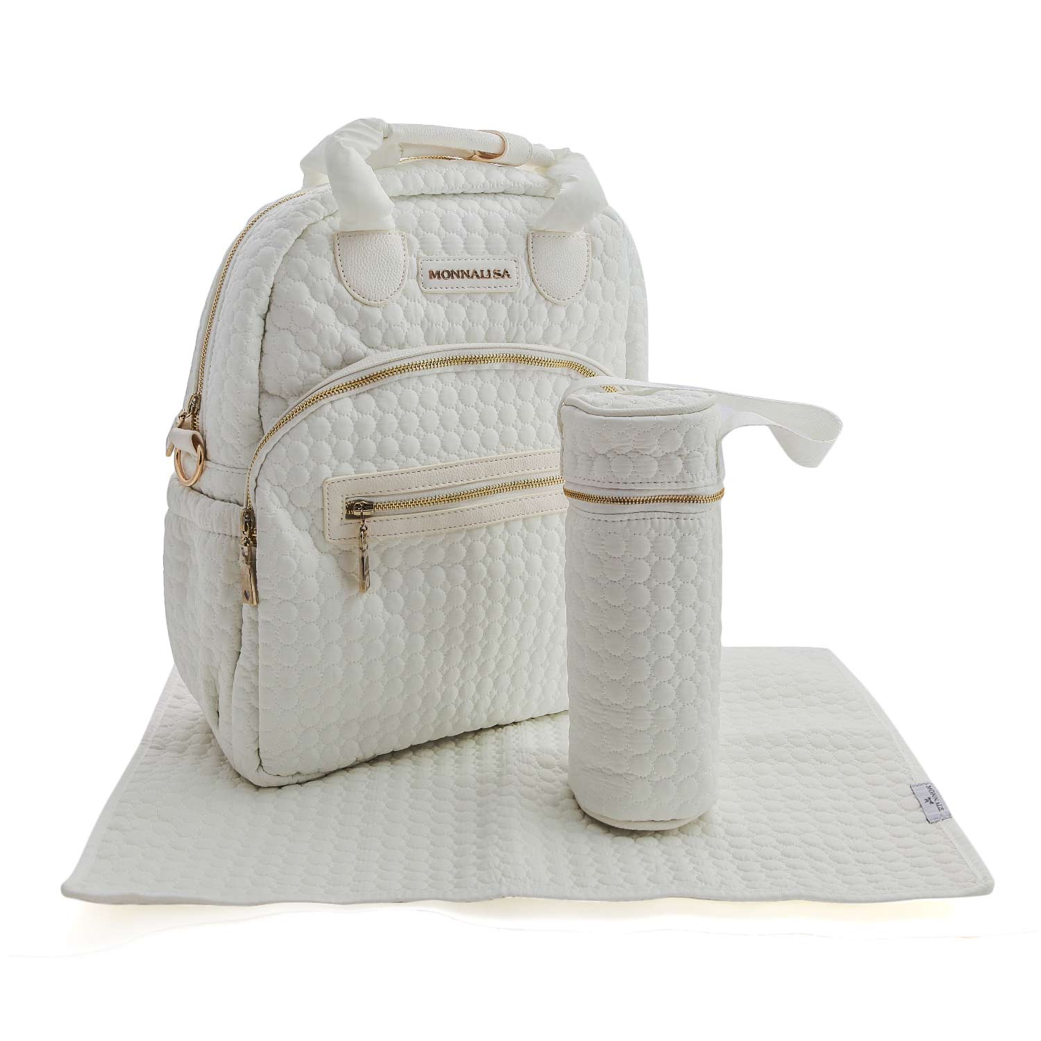 Borsa Mamma Backpack bianco - annameglio.com abbigliamento moda