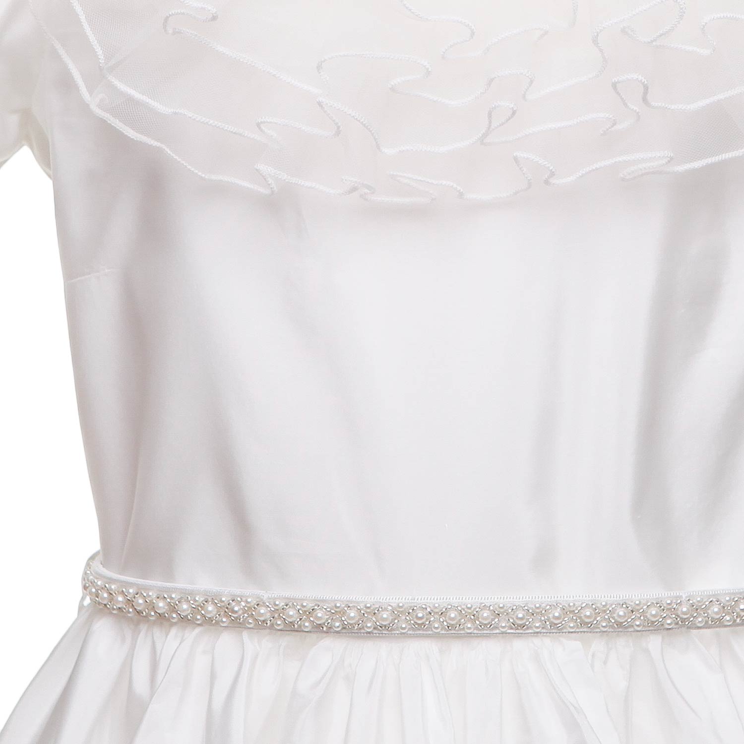 ABITO ELEGANTE BAMBINA BIANCO - annameglio.com abbigliamento moda