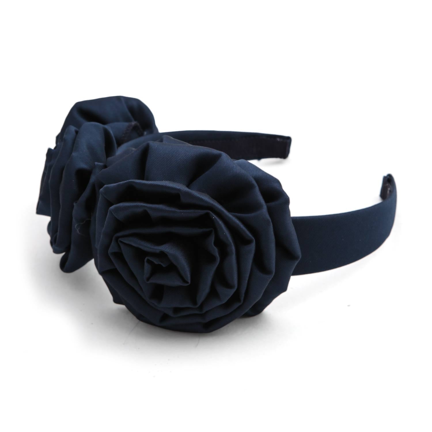 Cerchietto rose blu bambina - annameglio.com abbigliamento moda