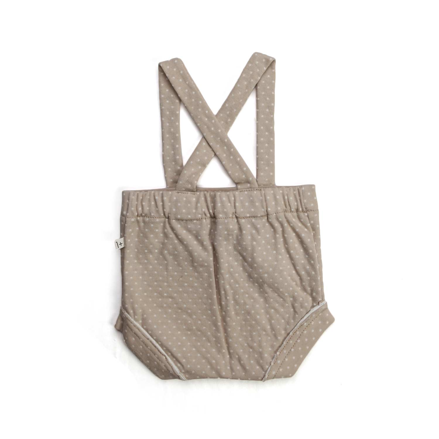 SALOPETTE BEBÉ BEIGE A POIS - annameglio.com abbigliamento moda